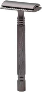 Pearl Shaving Double Edge Safety Razor (Graphite Black) - Best Shaving Razors for Men, Men