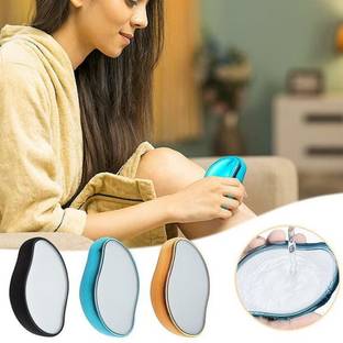 MEDHILE Crystal Hair Eraser Net Shape - Painless Magic Hair Remover Stone For Women, Men & Women