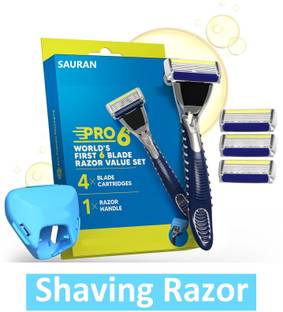 Sauran Pack of 1 Shaving Razor SRB33, Men