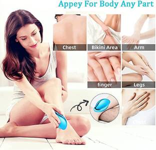 GLowcent Magic Crystal Painless Hair Remover Hair Eraser Painless Removal Tool G37, Men & Women