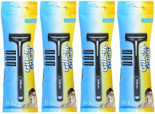 Gillette GUARD 4 Shaving Razor with 16 Cartridge For Smooth Shave, Men