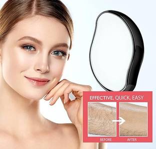 tulsienterprise Unisex Crystal Hair Eraser, Painless Exfoliation Hair Removal Tool for Arms Legs, Men & Women