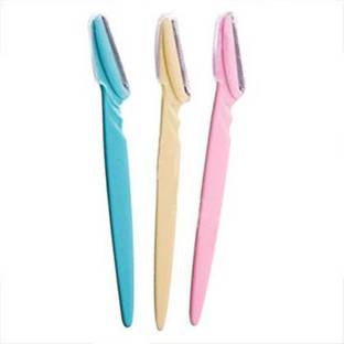 ALVRIO 3 Colours Eyebrow Razor Trimmer Ladies Shaver Hair Removal Beautiful Shaper, Women