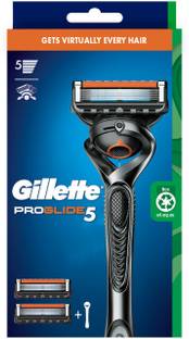 Gillette Proglide Razor + 2 Blade Refills- ( IMPORTED ), Men