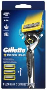 Gillette Fusion5 ProShield Mens 1 Razor 3 Blade Refill Set MADE IN USA, Men