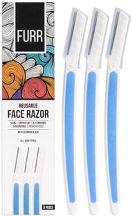 FURR By Pee Safe German Blade Reusable Face Razor For Women Facial Hair For Eyebrows & Upper Lip, Women