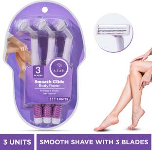 AZAH Disposable Body Shaving Razor For Women|Quick And Painless Body Hair Removal For, Women