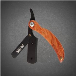 Hair line Professional Barber Salon Smooth Shaving Straight Edge Razor/Folding Ustra, Men