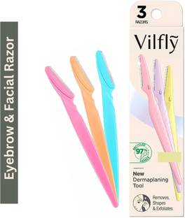 Ankev Eyebrow & Facial Razor for Women|Chin, Upperlip, Sideburns, Forehead | Reusable, Women