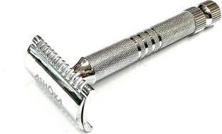 ASHOKA DOUBLE EDGE BRASS SAFETY RAZOR (A5001-OC) OPEN COMB, Men