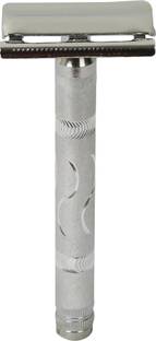 tinku Double Edge Metal Safety Razor (Rust Proof, Silver) (T-450), Men