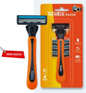 TRENDLER 3 Blade Manual Razor for Men for Perfect Shave & Shape, Men