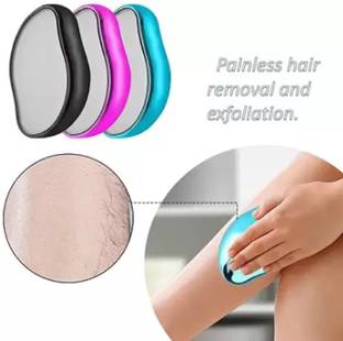 jaymk Reusable Crystal Hair Eraser |Painless Hair Eraser Remover Tool, Men & Women