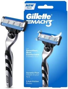 Gillette NEW FRESH CLEAN MACH3 SHAVING RAZOR, Men