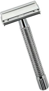 Elecsera Brass Double Edge Smooth Shaving Razor With Best Grip, Men