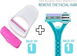 Loyalmart All in One Full Body Shaving Stainless Steel Disposable Razor Combo Strips