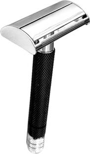 UBRONIK Luxury Butterfly Open Razor with Double Edge Blades and Long Handle Design, Men