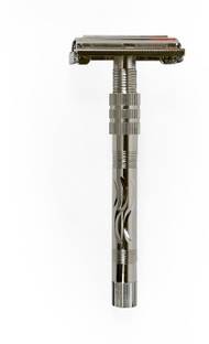 Rjshop Double Edge Brass Safety Razor Butterfly style, Men