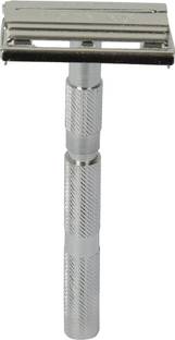 tinku Double Edge Metal Safety Razor (Buterly Style, Silver) (T-001), Men