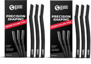 Beardo 6 Precision Shaping Beard Styling Tool | Face Razor | No Nicks & Cuts, Men