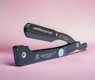 RT SHOP Gentleman Matte Black Shaving Razor, Men & Women
