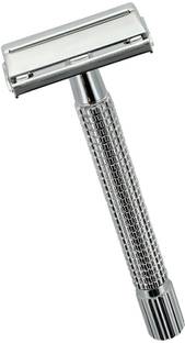 Glamezone Brass Double Edge Smooth Shaving Razor With Best Grip, Men