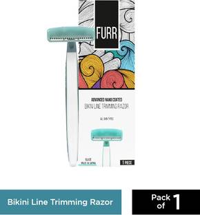 FURR By Pee Safe Bikini Line Trimming Razor for Women (Pack of 1), Women