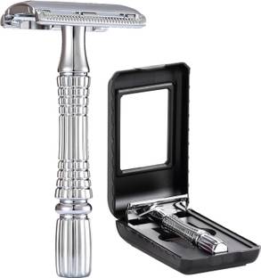 ORTIZA Razor For Men, Manual Beard Trimmer For Man Double Edge Safety Shaving Kit, Men
