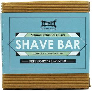 GOLI SODA All Natural Probiotics Shave Bar Shaving Soap
