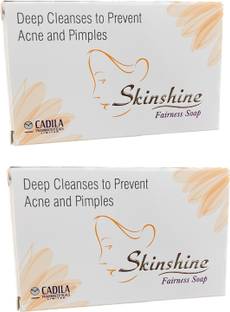 Skin Shine Fairness Face Soap ( Pack Of 2 * 75 GM ) Shaving Soap