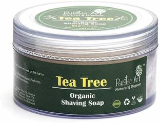 RUSTIC ART Tea Tree Shaving Soap Shaving Soap