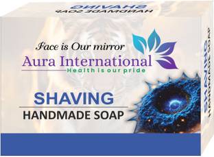 AURA INTERNATIONAL Shaving Soap for Men | Kapoor Soap | Handmade 100% Natural Shaving Soap