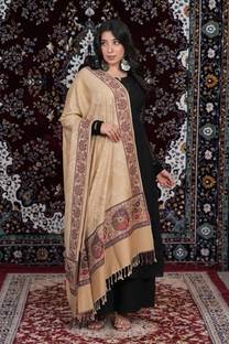 STSHAWLS Acrylic Self Design Women Shawl