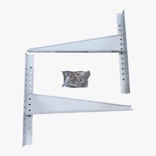 Zigma Enriching Lifestyles Heavy Duty Wall Mount AC Outdoor Stand, Air Conditioner Outdoor Unit Bracket for 1 Ton, 1.5 Ton, 2 Ton Stand L-47cm, Taper L-39cm Shelf Bracket