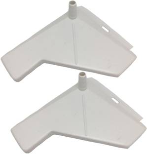 nw noworry All Brand Window AC Drain Tray Waist Water Collector, Pack Of 2, 14 cm x 17 cm x 3.4 cm Shelf Bracket