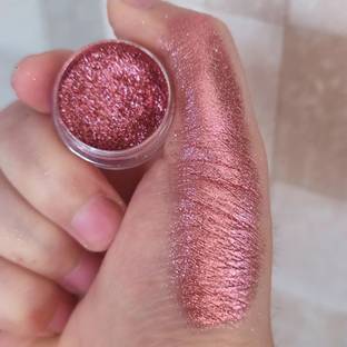 MYEONG Copper Pigments Dust Shimmer, Matte, Glitter, Rainbow Make Up Powder Highlighter