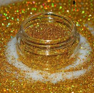 Yuency Multi Purpose Soft Touch Gold shimmery glitter
