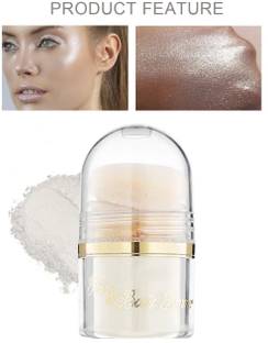 HUZURLU Powder Silver Highlighter For All Skin Type