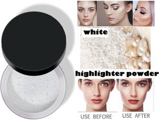 ADJD Face Glowing Shimmer Shiny SILVER