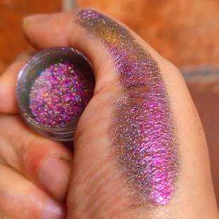 luzimaisa Eyes Makeup Metallic Glitter Eye Shadow Pink