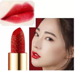 REIMICHI New Pearl-Shine & Shimmering Rust Red Lipstick