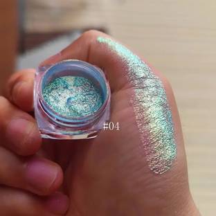 HUZURLU Power Shimmer Metallic Eye Makeup Loose Glitter Eyeshadow