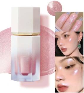 tanvi27 Strobing Liquid Pink Highlighter Makeup Smooth Shimmer Glow Highlighter
