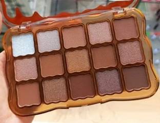 THTC 15 Color Eyeshadow|Matte|Shimmer Eye Makeup Palette-01