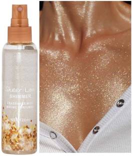 MYEONG Body Shimmer for Face & Body Shine Glitter Liquid