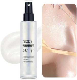 Latixmat shiny glitter spray highlighter for body hair party clothes glitter spray