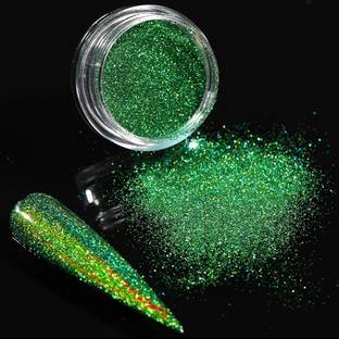manasona Glitter SPARKLING GREEN GLITTER FOR NAIL ART