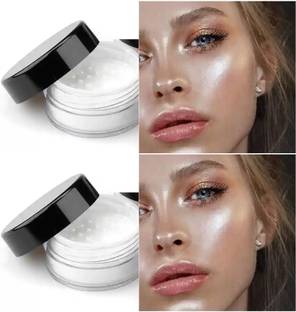 ADJD Combo Soft Glitter Powder for Face and Eyes White Highlighter