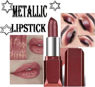EVERERIN Starlight Metallic Lipstick Metallic Shine GlitterCreamy LIPSTICK1