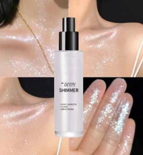 CATERINACHIARA new Shimmer Finishing Spray for Face and Body, Brightening & Illuminating